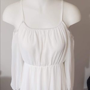 Afibi Off Shoulder Long Maxi Dress, Size M NEW